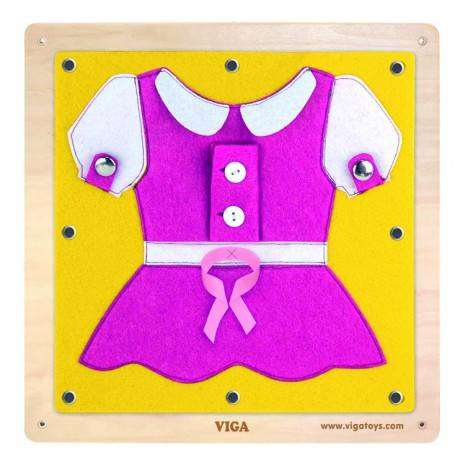 Falra szerelhető játék - Öltözködés