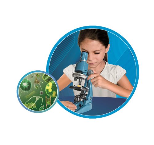 Clementoni - 1200x mikroszkóp - 50 kísérlettel tudományos készlet