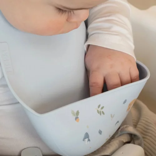 Little Dutch szilikon előke - forest friends