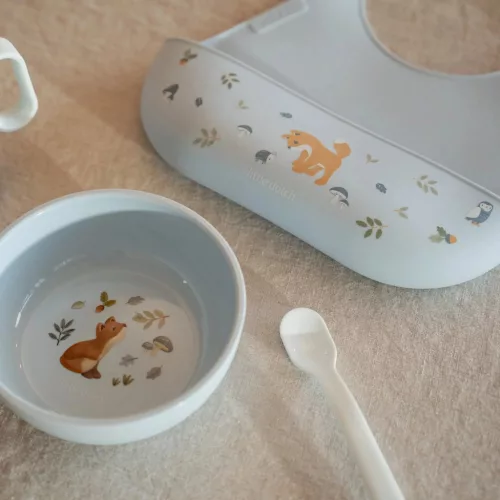 Little Dutch szilikon előke - forest friends