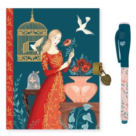   Titkos napló varázstollal Djeco -  Lisa secret notebook - Magic felt pen