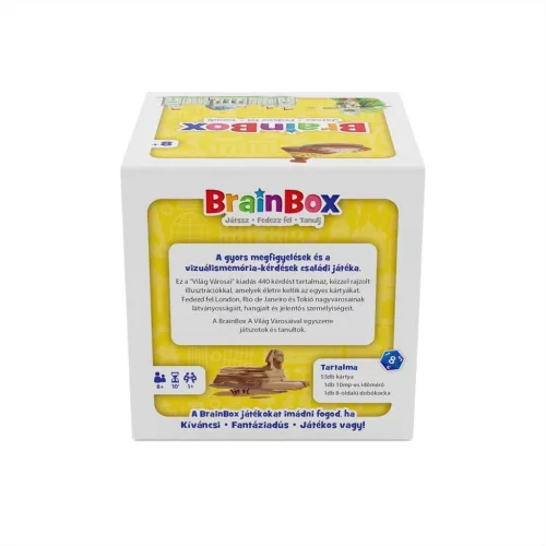 A világ városai Brainbox társasjáték - új kiadás