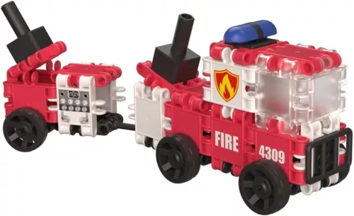 Clics Hero Squad Fire Box 5 in 1 tűzoltós 127db-os építőjáték