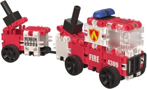 Clics Hero Squad Fire Box 5 in 1 tűzoltós 127db-os építőjáték