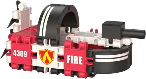 Clics Hero Squad Fire Box 5 in 1 tűzoltós 127db-os építőjáték