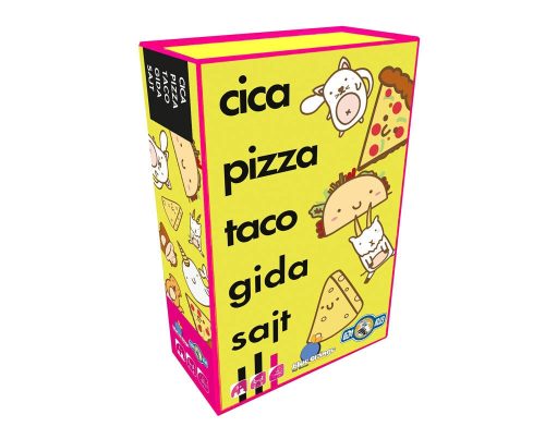Cica,pizza,taco,gida,sajt - Gyorsasági kártyajáték