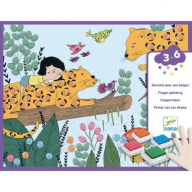   Ujjfestés - Érintés és festés - Touch and paint! - Djeco