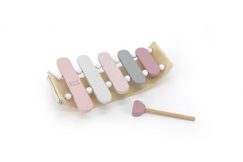 Label Label fa játék xilofon – rózsaszín