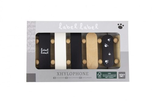 Label Label fa játék xilofon – panda