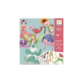 Viragok_Flowers_Djeco_mozaikkep_keszito_jatek