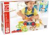 Hape Csavarozós autóépítő készlet 42db-os fa építőjáték