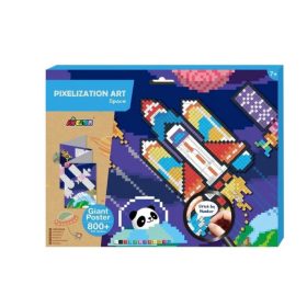   Avenir Kids- Űrhajó - Pixel technika - Képkirakó készlet