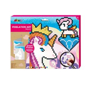   Avenir Kids- Unikornis - Pixel technika - Képkirakó készlet