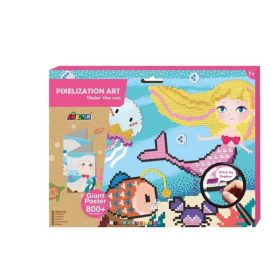   Avenir Kids- Tenger alatti világ - Pixel technika - Képkirakó készlet