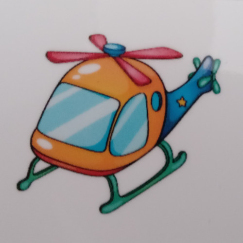 Helikopter - ovisjel 2x2 - Öntapadós