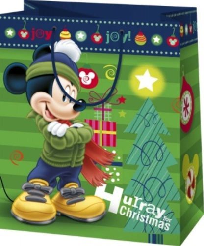 Díszzacskó exklúzív nagy, karácsony - Mickey egér