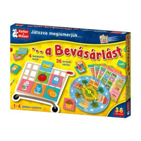   Keller& Mayer - Játszva megismerjük... a bevásárlást Társasjáték