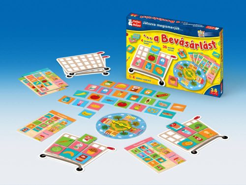 Keller& Mayer - Játszva megismerjük... a bevásárlást Társasjáték