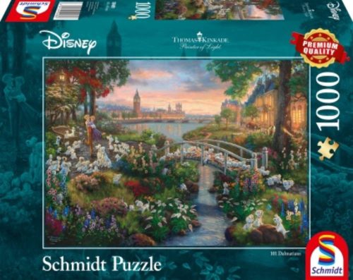 Disney puzzle -101 kiskutya, 1000 db