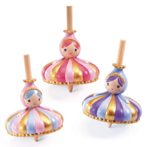 Porgettyu_Hercegno_Princess_spinning_top_Djeco