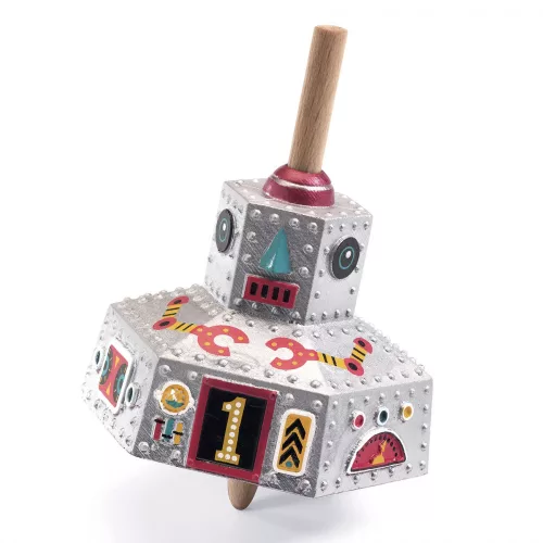 Porgettyo_Robot_Robot_spinning_top-Djeco