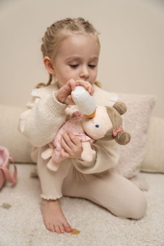 Little Dutch - Rosa baba mózeskosárban kiegészítőkkel