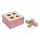 Little Dutch-Formabedobó kocka fából - pink -