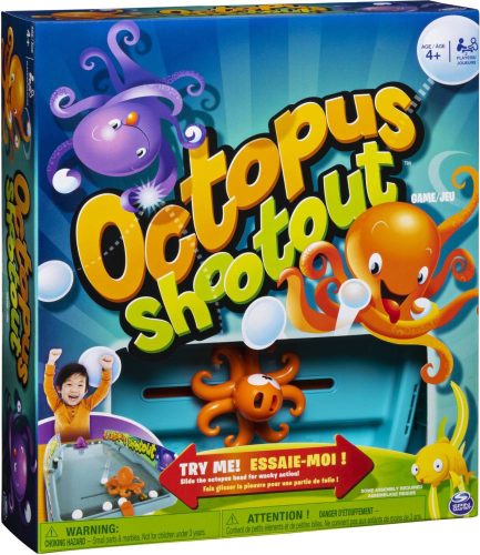 Polip Párbaj -Octopus Shootout Game 2 fős ügyességi társasjáték - Spin Master