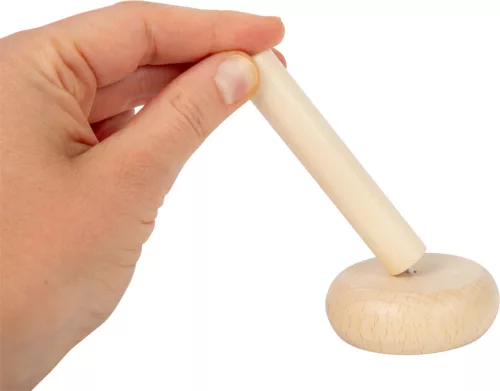 Montesszori különféle állatos torony pasztell színekben - Fa játék