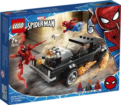 Lego Marvel 76173 - Pókember és Szellemlovas vs.Carnage építőjáték