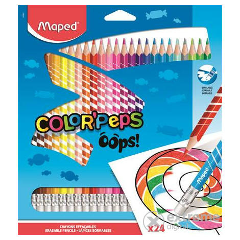 maped-color-peps-oops-24-db-os-haromszogletu-radirozhato-szines-ceruza-keszlet