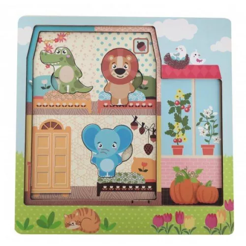 Reteges_puzzle_Egy_nap_az_erdon_Magni