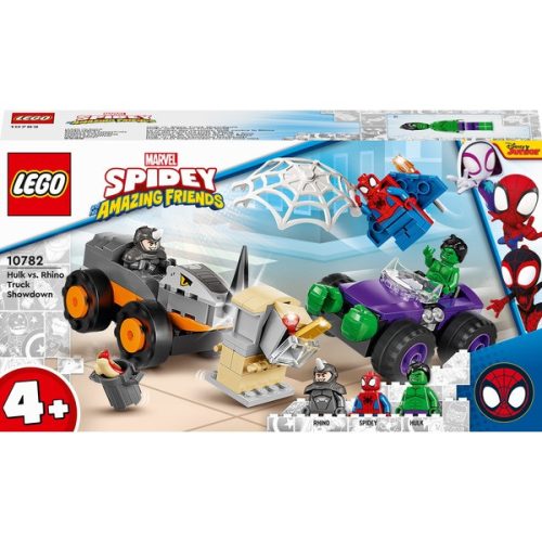Hulk vs. Rhino kamionos leszámolás Lego Spidey 10782