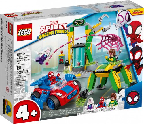 Pókember Dr Octopus laborjában Lego Spidey 10783