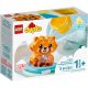 Vidám fürdetéshez: úszó vörös panda LEGO DUPLO 10964