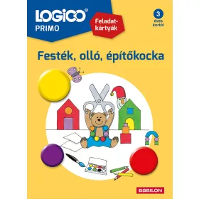   Festék, olló, építőkocka Logico Primo feladatlapok - 978-963-294-016-8
