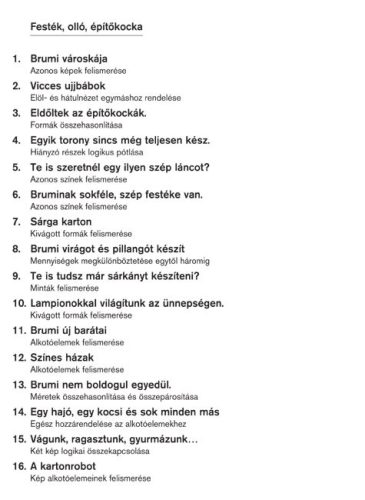 Festék, olló, építőkocka Logico Primo feladatlapok - 978-963-294-016-8