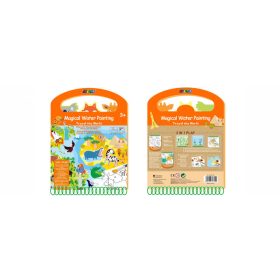   Avenir Kids- Vízzel festő könyv fejlesztő feladatokkal - Avenir Kids -