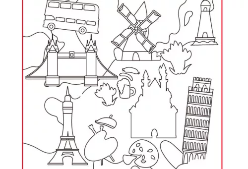 Avenir Kids- Vízzel festő könyv fejlesztő feladatokkal - Avenir Kids -