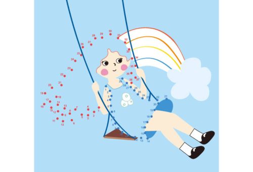 Avenir Kids- Divattervező könyv fejlesztő feladatokkal - 6 db színes ceruzával -