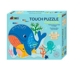 Avenir Kids- Tapintós puzzle - A tengerben