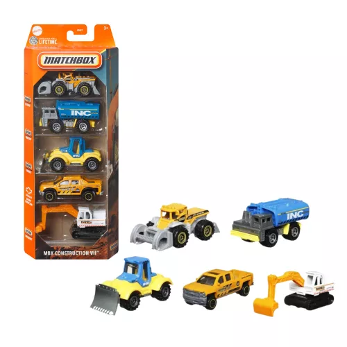 Matchbox - Kisautók - 5db-os - Mattel