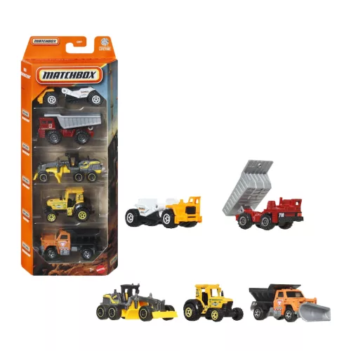 Matchbox - Kisautók - 5db-os - Mattel