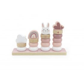 Label-label - fa ferde toronyepíto rozsaszin - fajatek