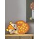 Egyedi_fa_LED_Gyereklampa_Roka- narancssarga _Little_Lights