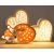Egyedi_fa_LED_Gyereklampa_Roka- narancssarga _Little_Lights