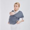 Lindalime szürke baba hordozókendő