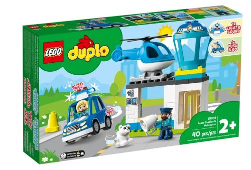 LEGO DUPLO Town 10959 Rendőrkapitányság és helikopter
