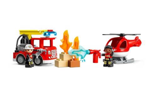 LEGO DUPLO Town 10970 Tűzoltóállomás és helikopter
