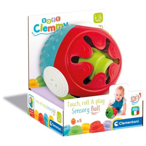 Tapints és játssz - érzékelést fejlesztő labda Clemmy